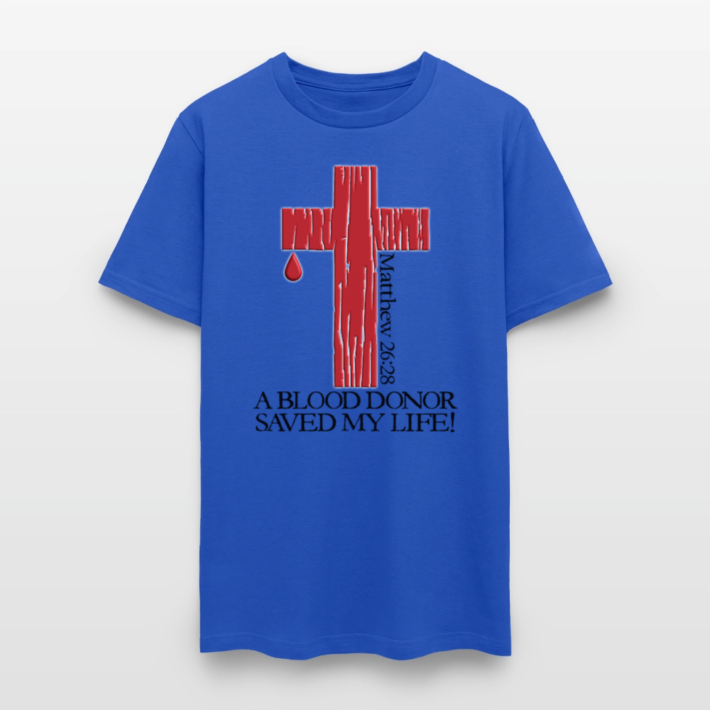 Blood Donor - royal blue