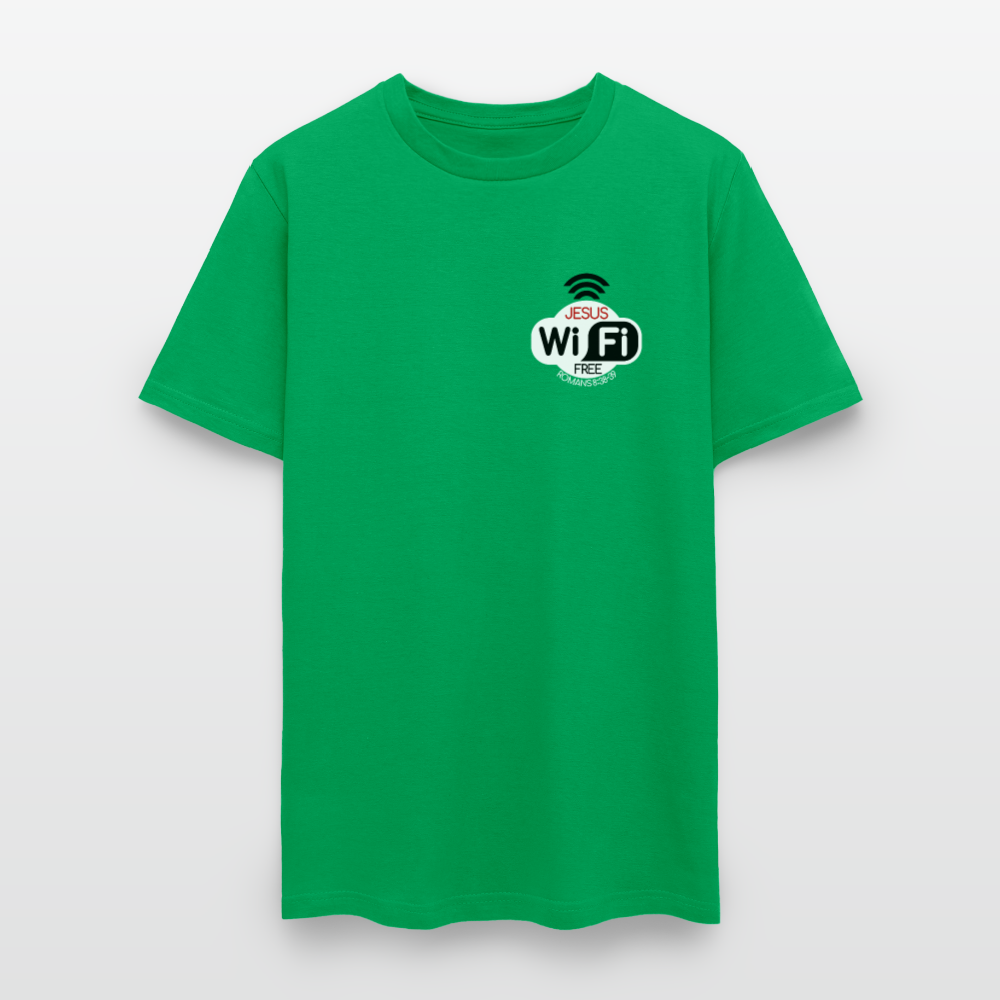 Jesus Strong Wireless Connection - bright green