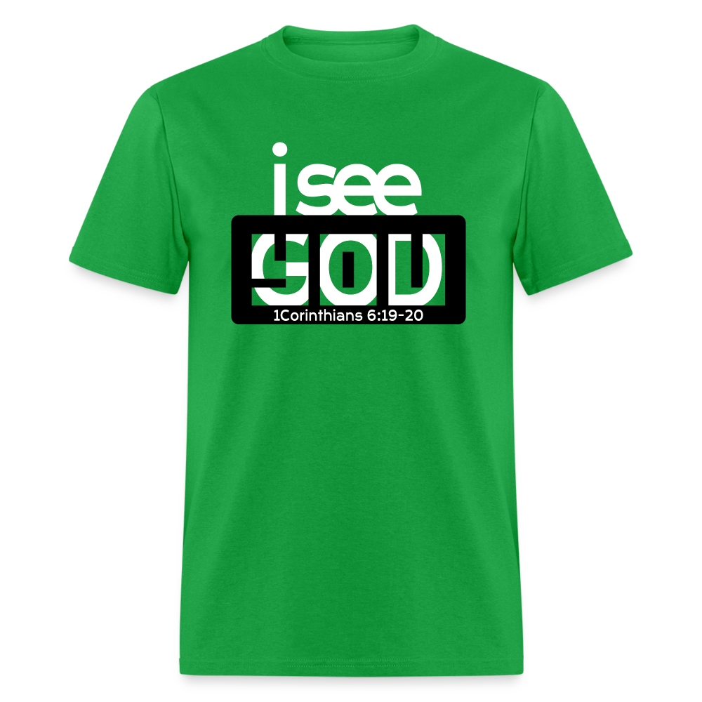 I See God in You - bright green
