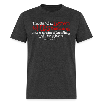 Listen to His Teaching - heather black