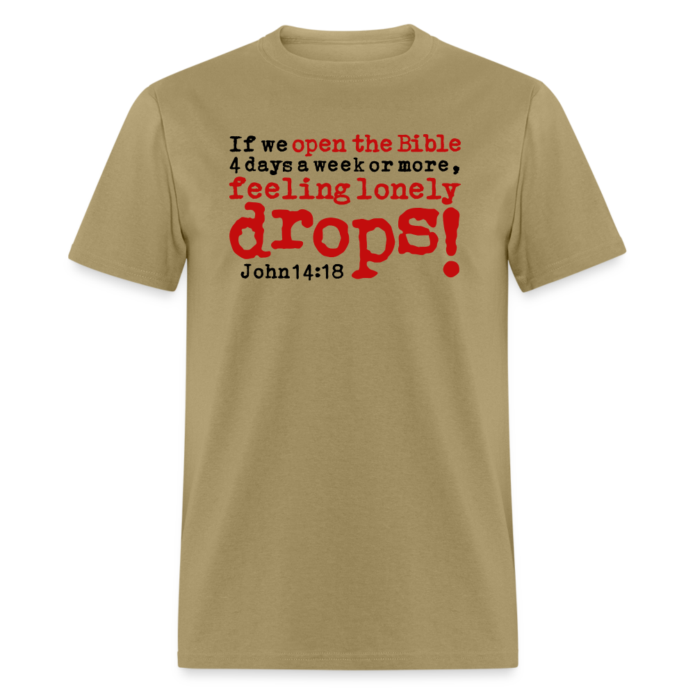 Open Bible Lonely Drops - khaki