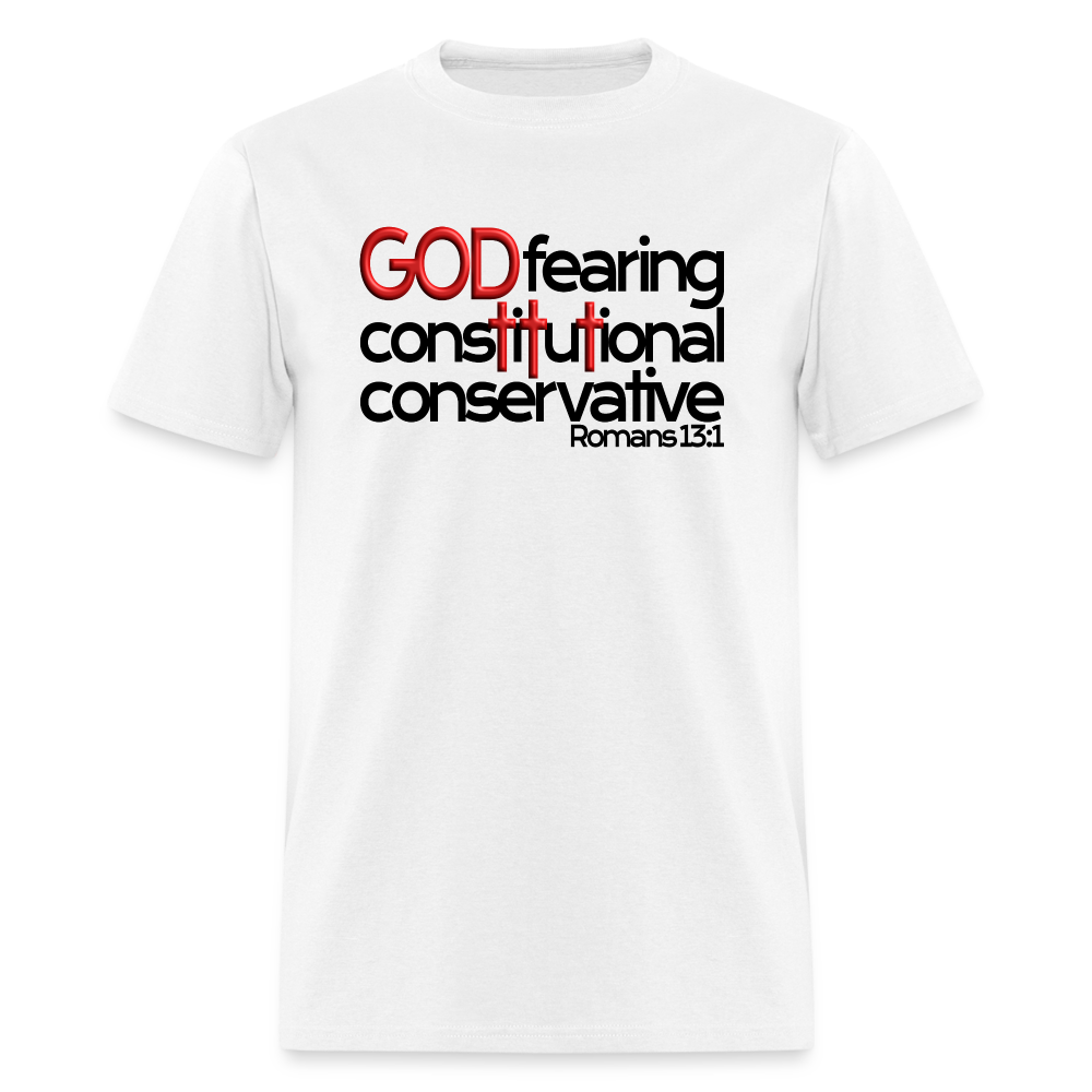 God Fearing Constitutional Conservative - white