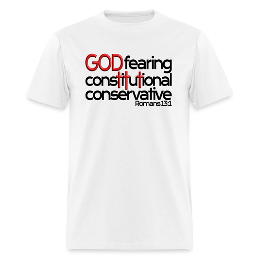 God Fearing Constitutional Conservative - white