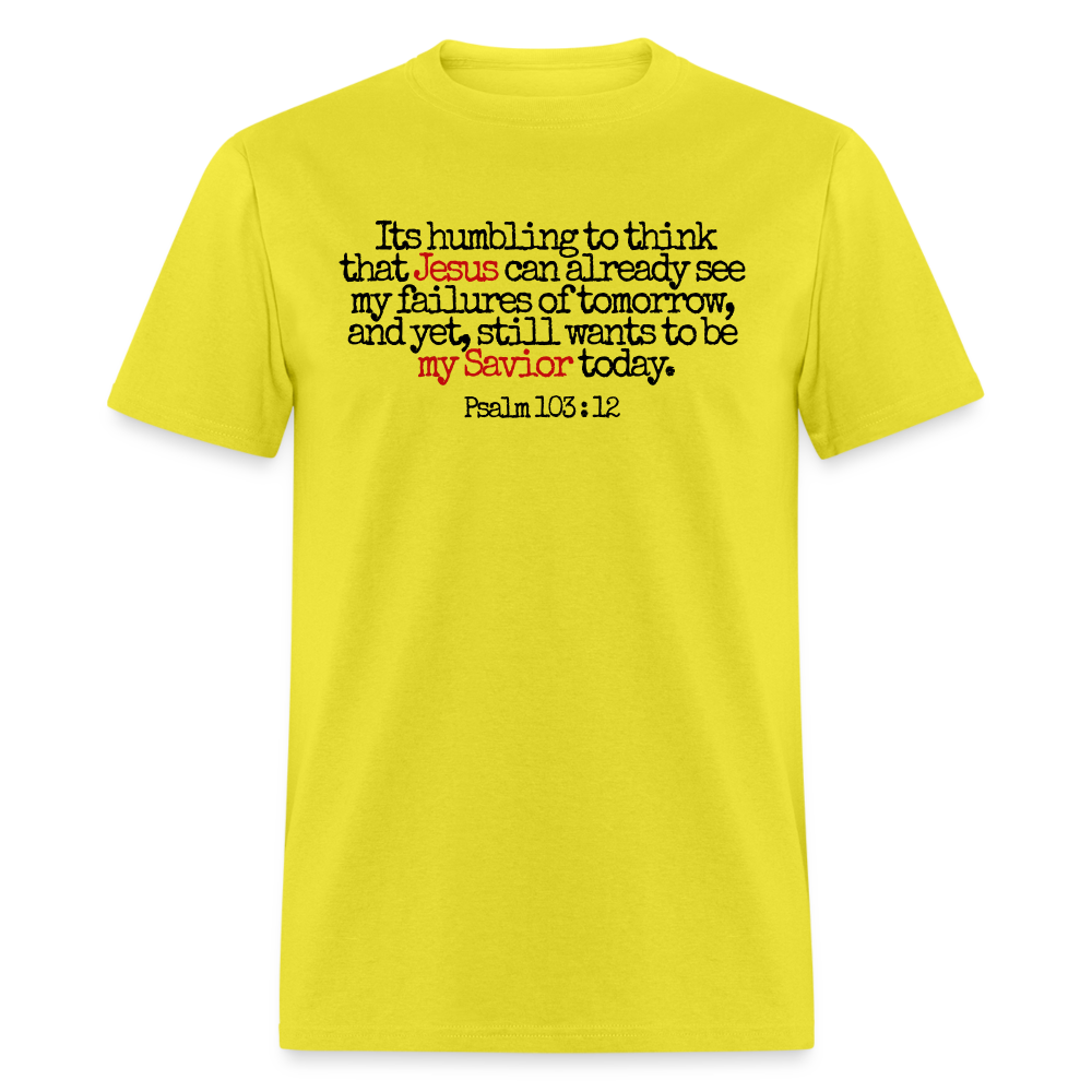 Jesus Sees My Failures - yellow