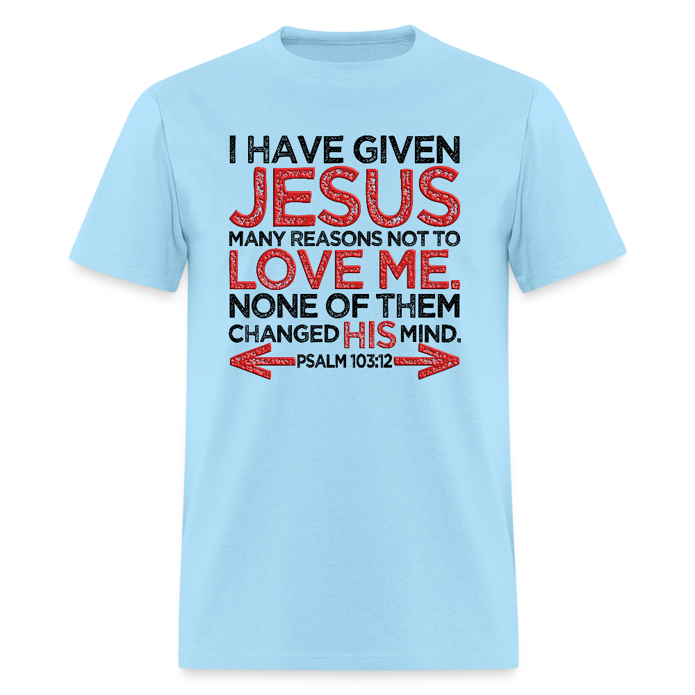 Many Reasons Not to Love Me - powder blue
