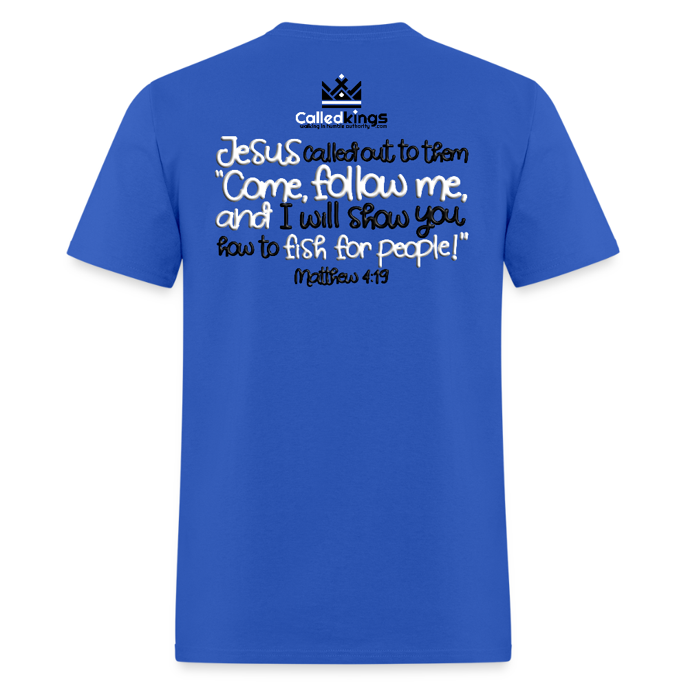 Fisher of Men - royal blue