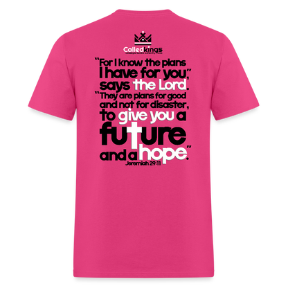 He Knows Expect Victory - fuchsia