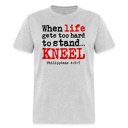 Kneel - heather gray
