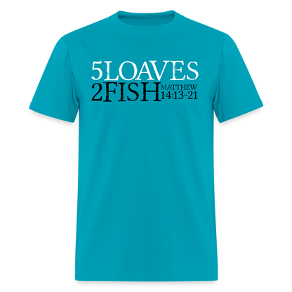 5 Loaves 2 Fish - turquoise