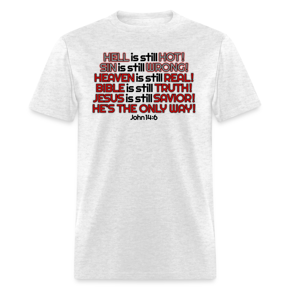 Hell Is Still Hot - light heather gray