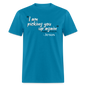 I Am Picking You Up Again - turquoise
