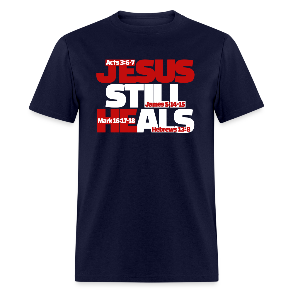 Jesus Still Heals - navy
