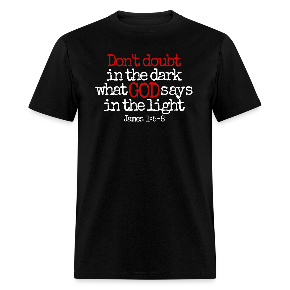 Don't Doubt God - black