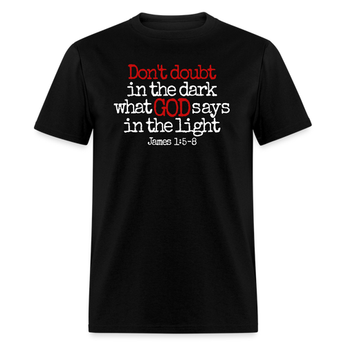 Don't Doubt God - black