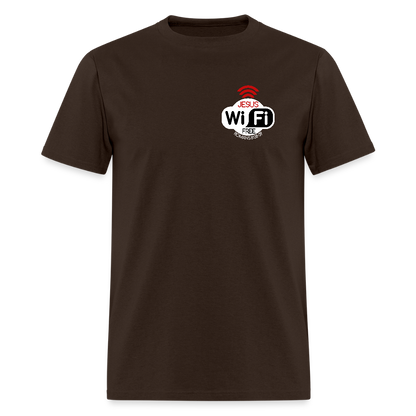 Jesus Strong Wireless Connection - brown