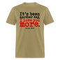 Another Day I Love You More - khaki