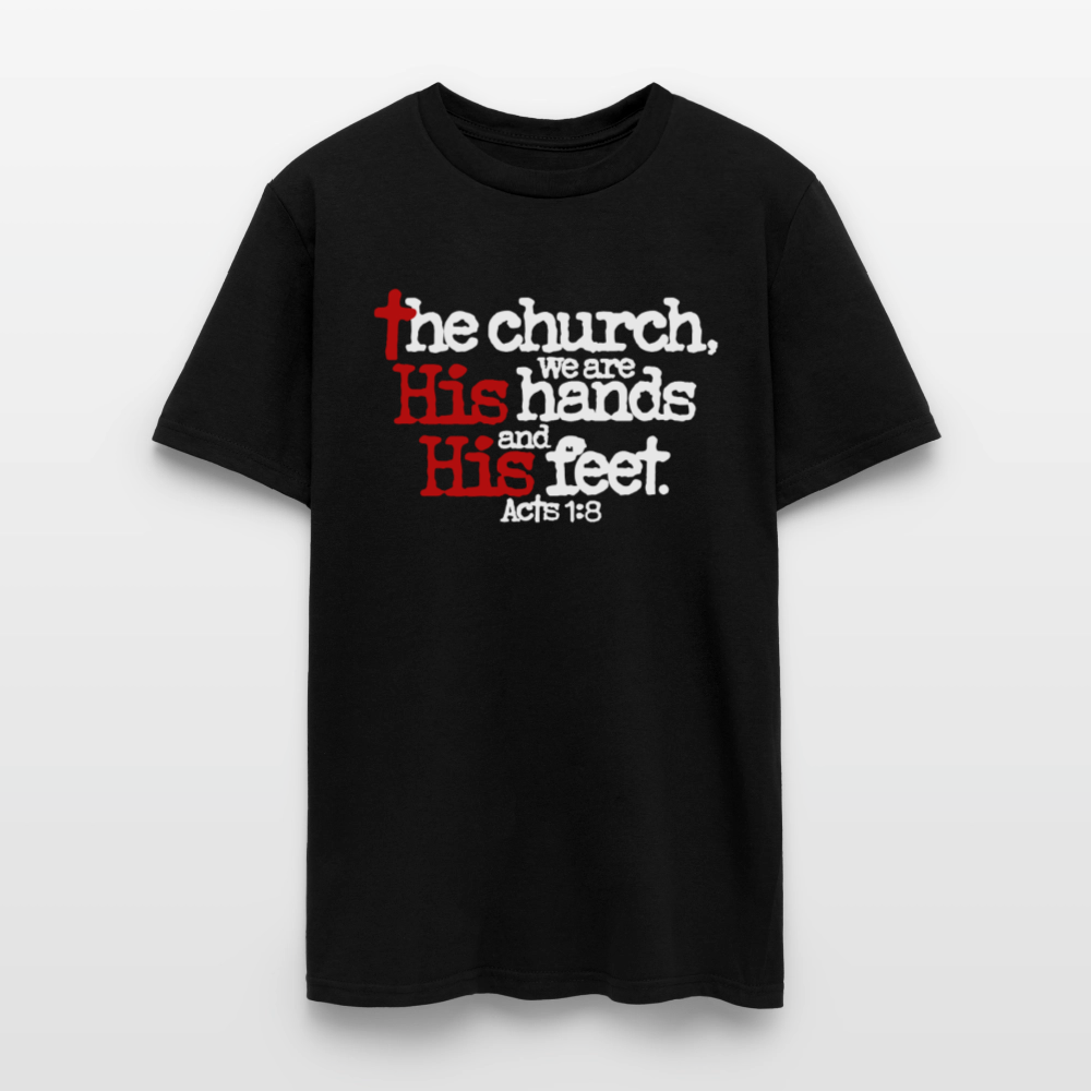 Church His Hands His Feet - black