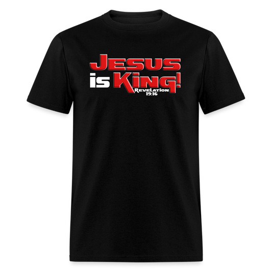 Jesus is King - black
