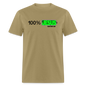 100% Jesus - khaki