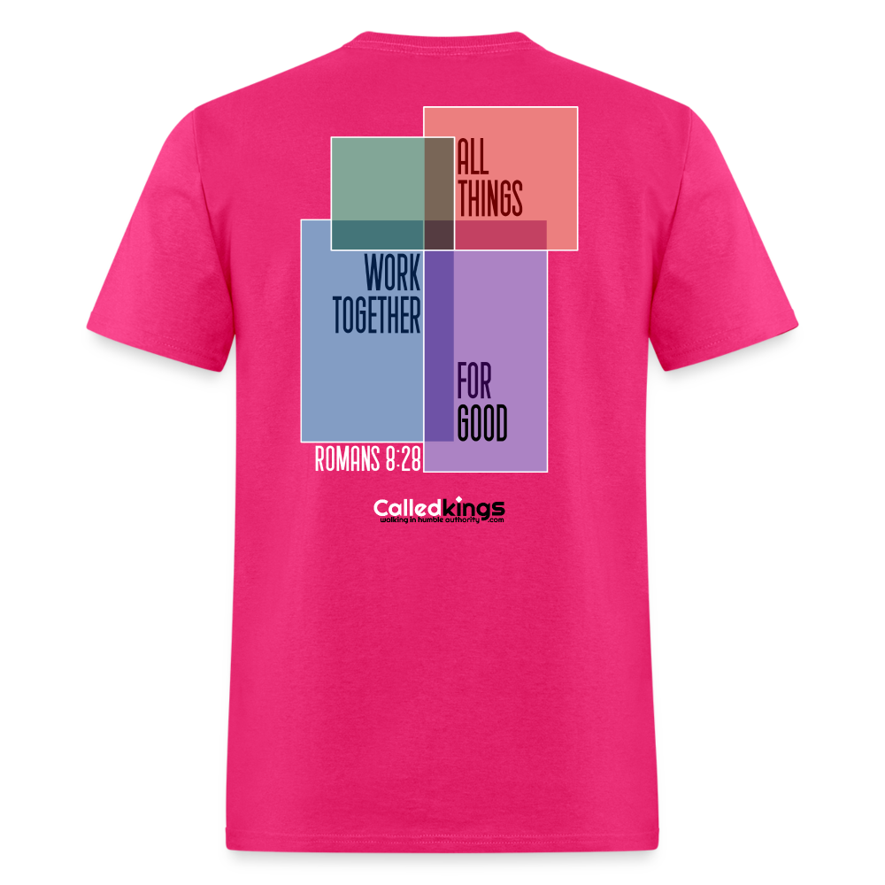 All Things Work Together - fuchsia