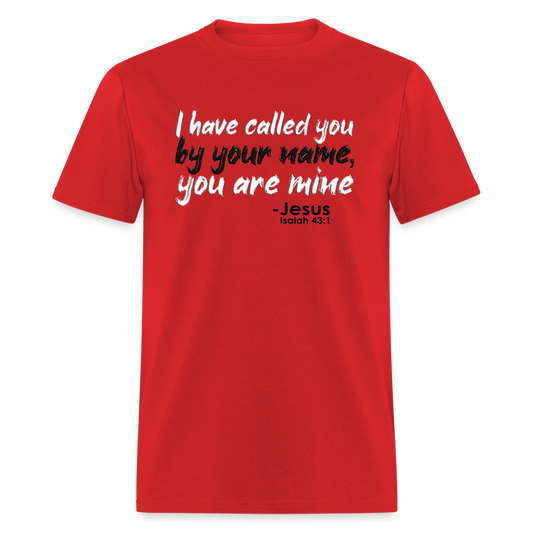 I Have Called You By Name - red