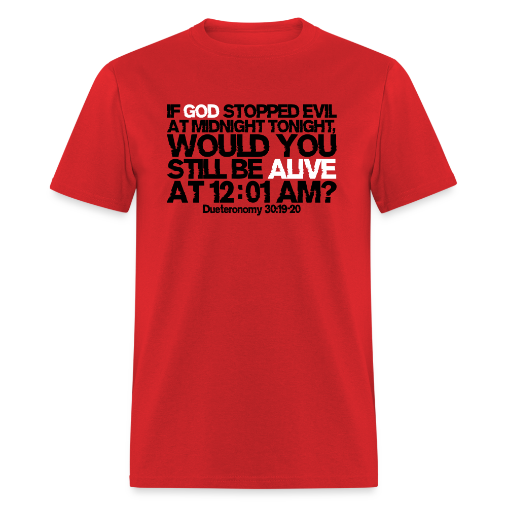 If God Stopped Evil - red