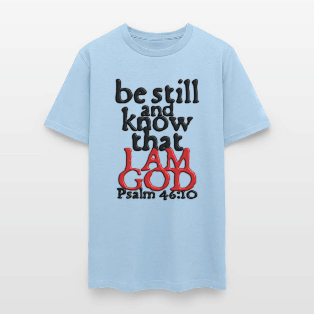 Be Still and Know - powder blue
