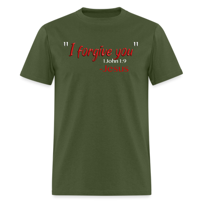 I Forgive You - military green