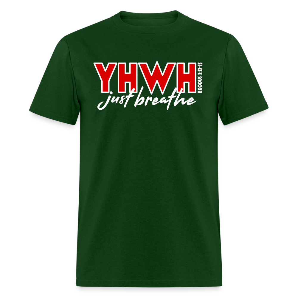 YHWH Just Breathe - forest green