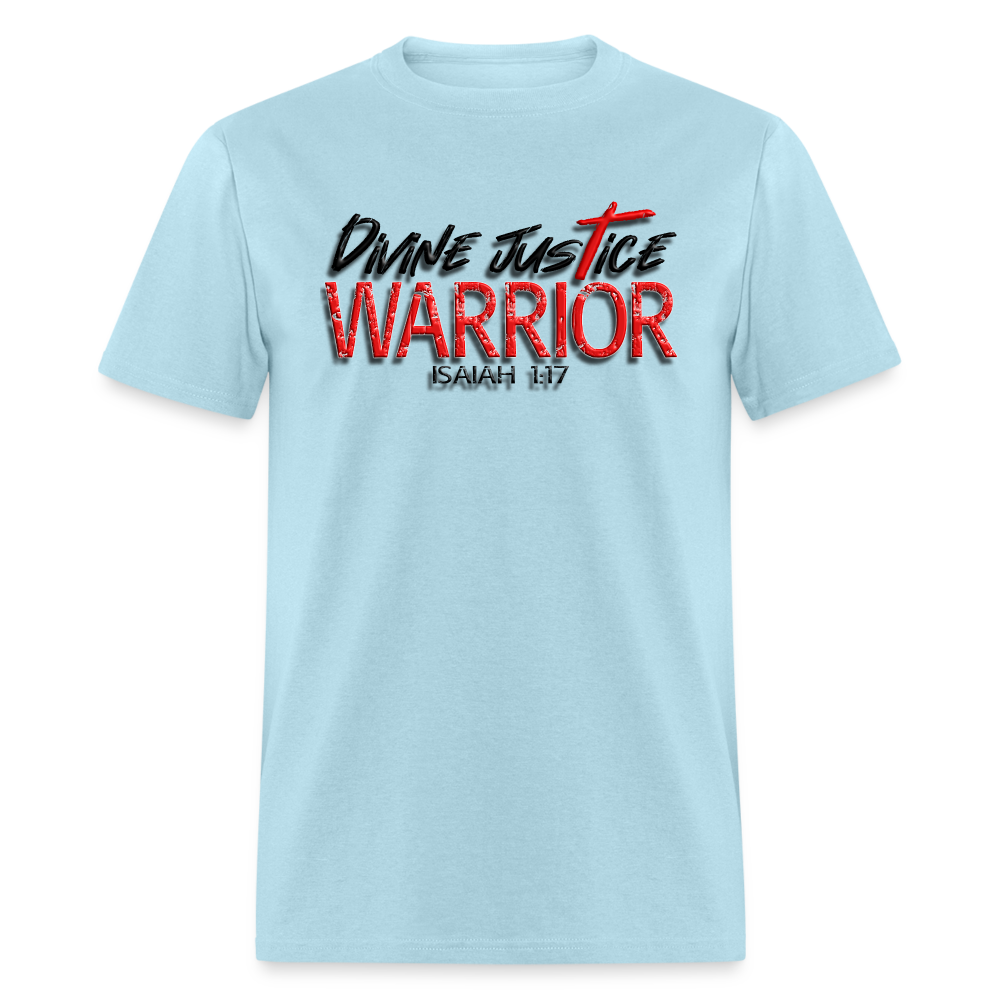 Divine Justice Warrior - powder blue