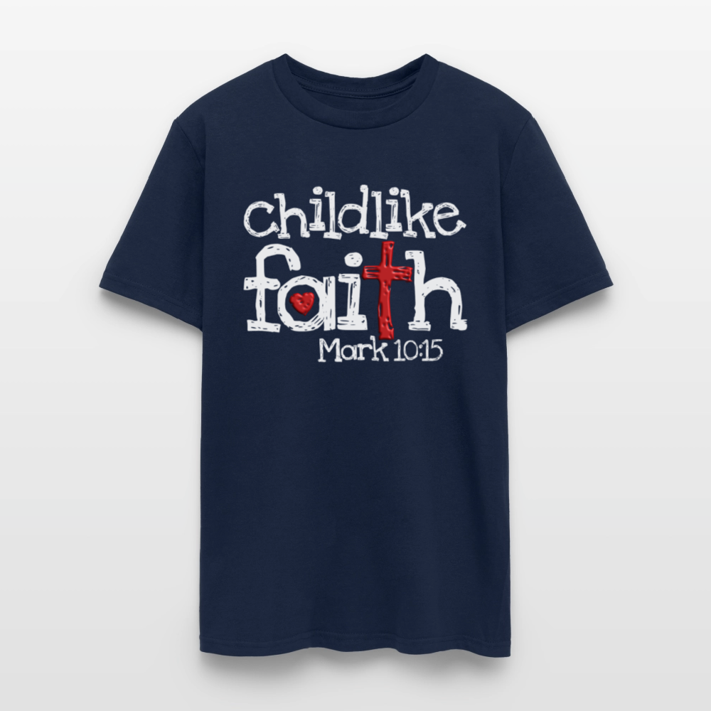 Childlike Faith - navy