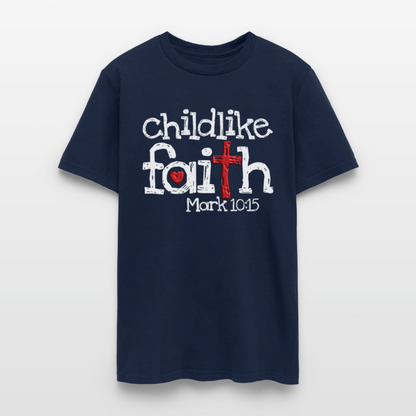 Childlike Faith - navy