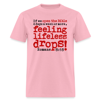 Open Bible Feeling Lifeless Drops - pink