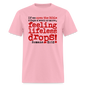 Open Bible Feeling Lifeless Drops - pink