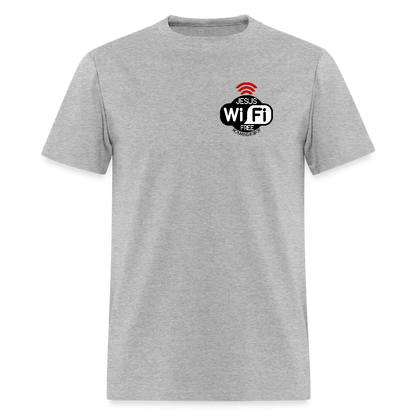 Jesus Strong Wireless Connection - heather gray