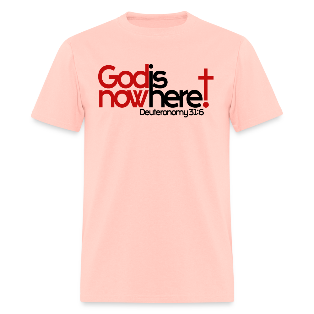 God Is Now Here - blush pink 