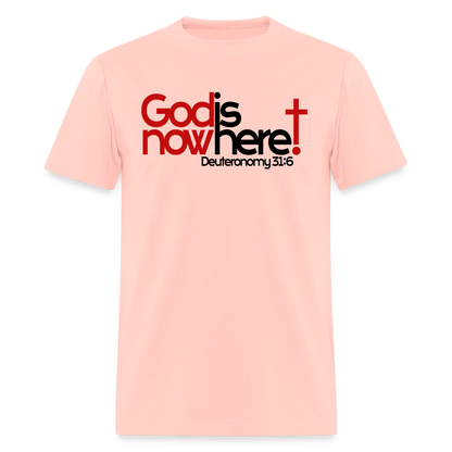 God Is Now Here - blush pink 