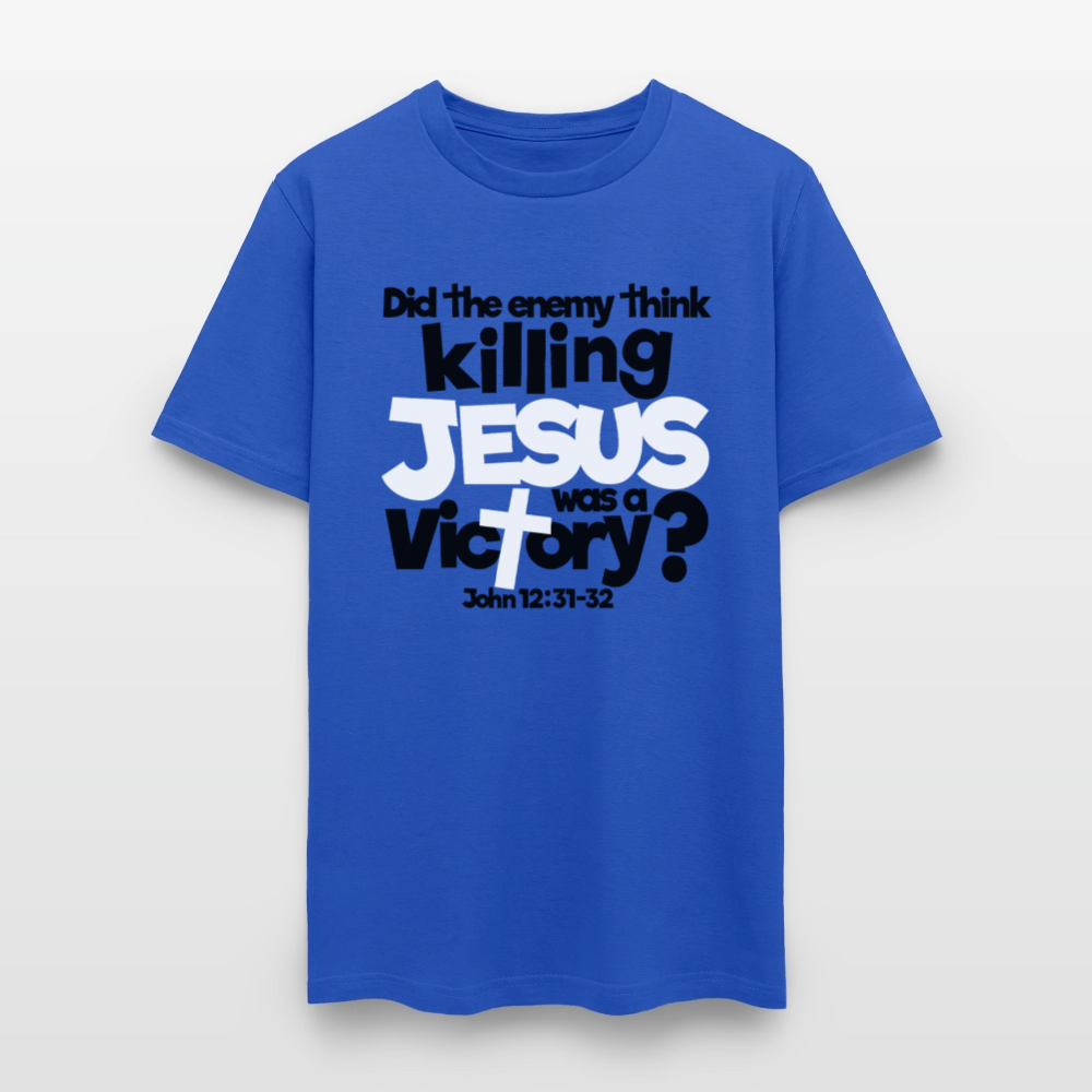 Killing Jesus Victory? - royal blue