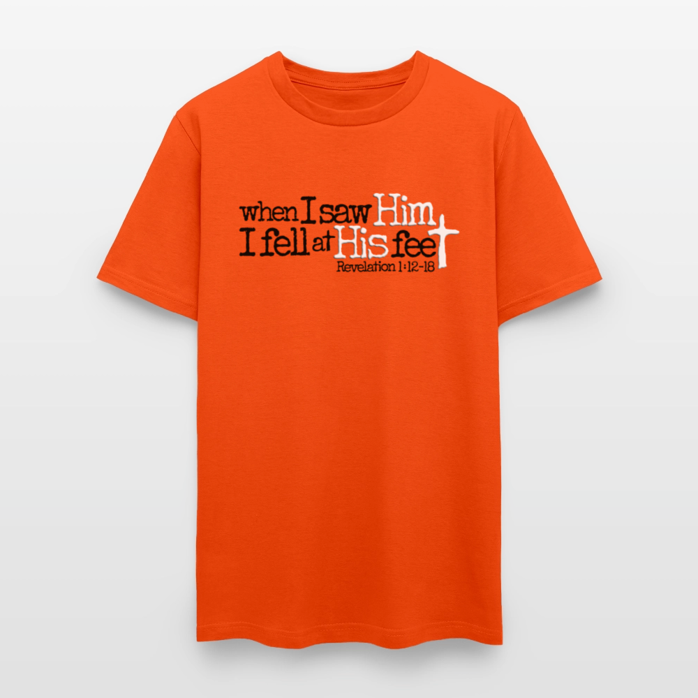 I Fell at His Feet - orange