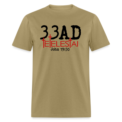33AD Tetelestai - khaki