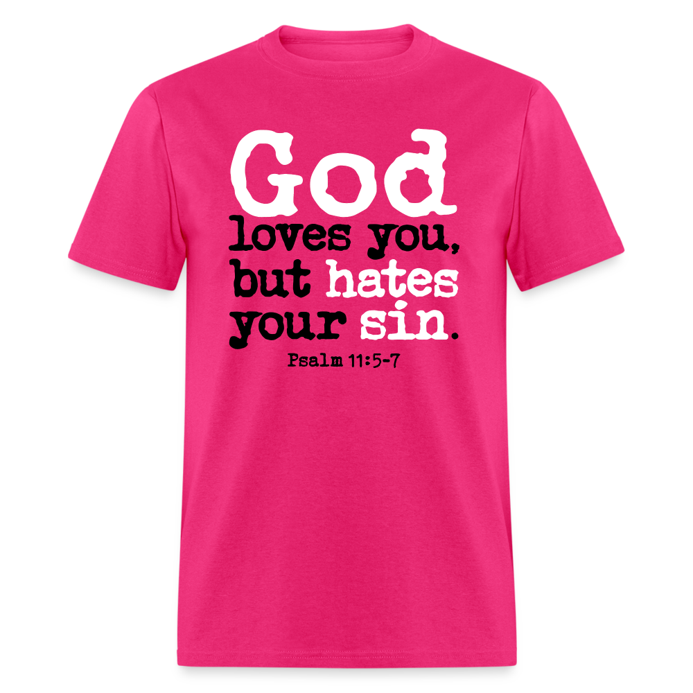 God Hates Sin - fuchsia