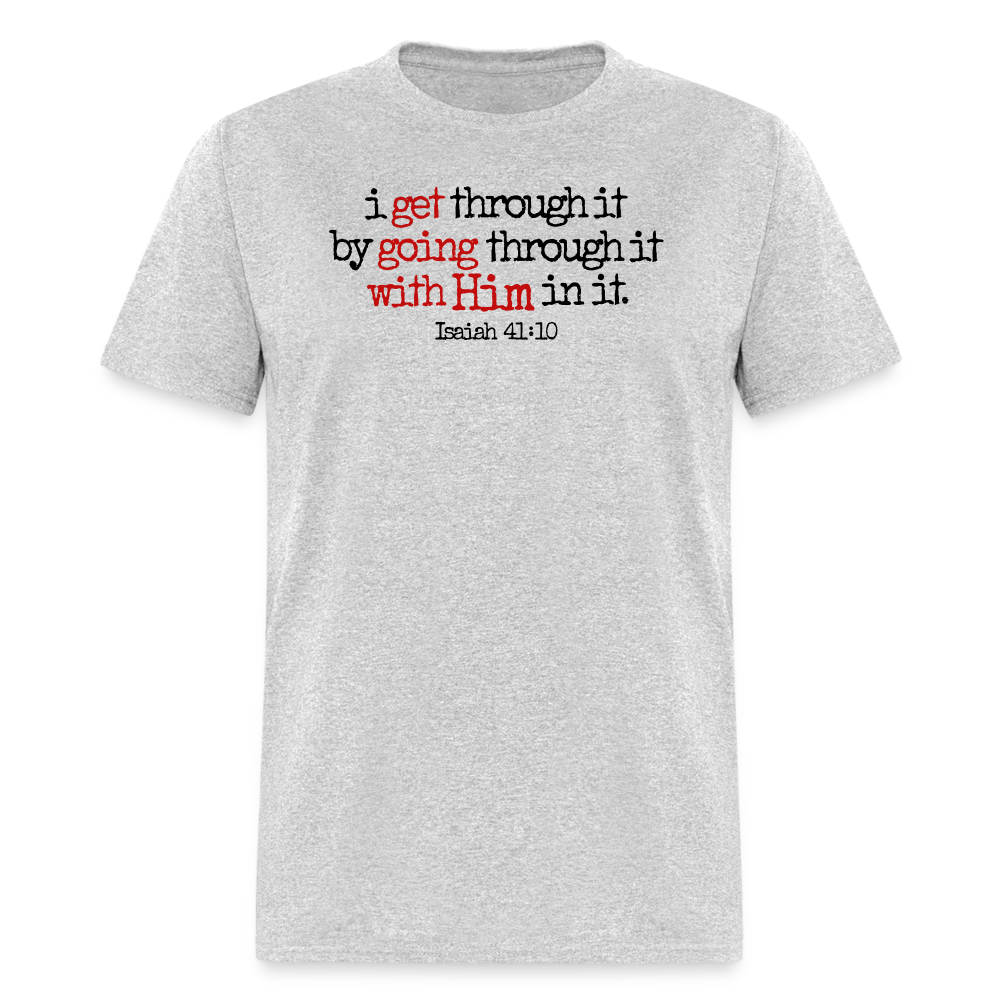 Get Going With Him - heather gray