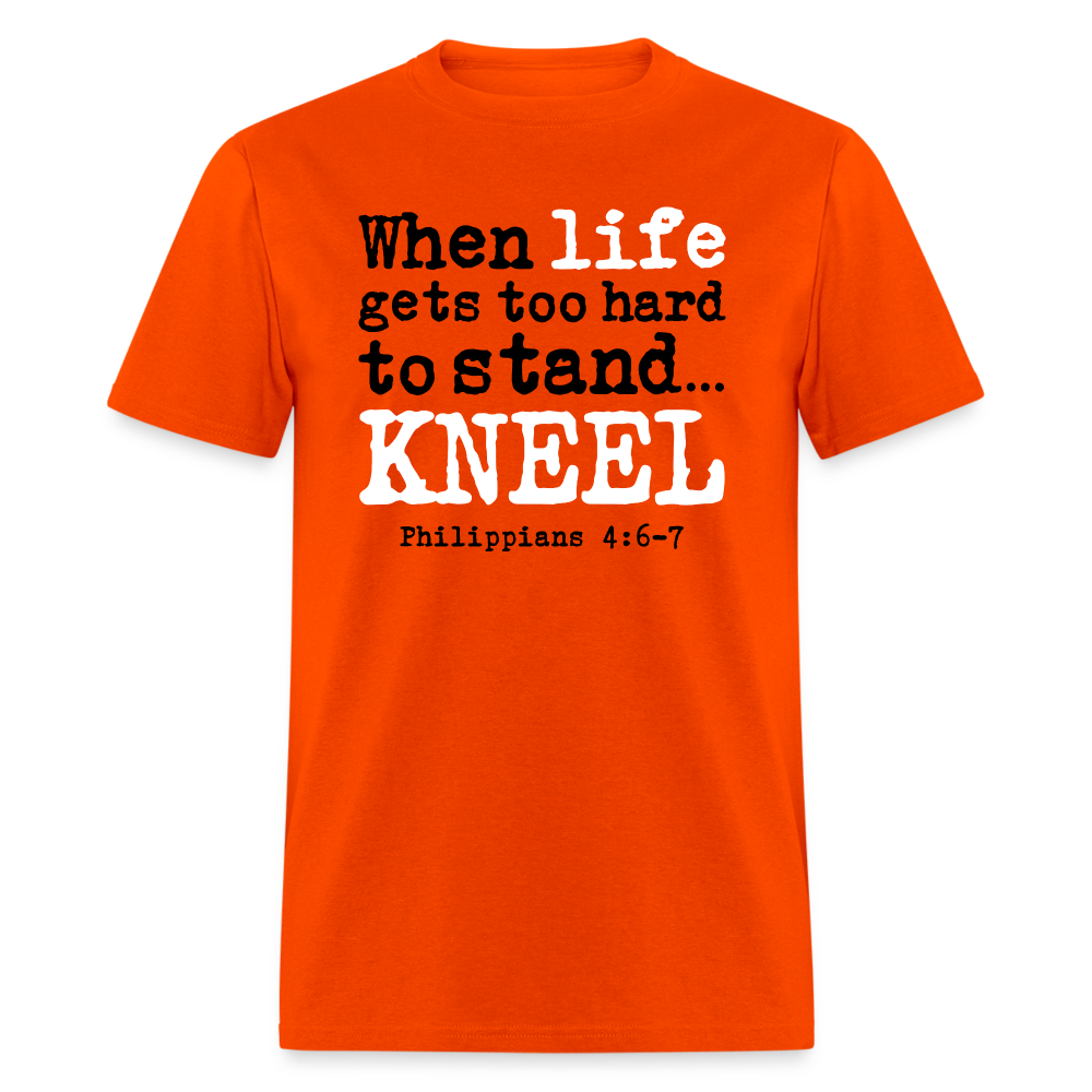 Kneel - orange