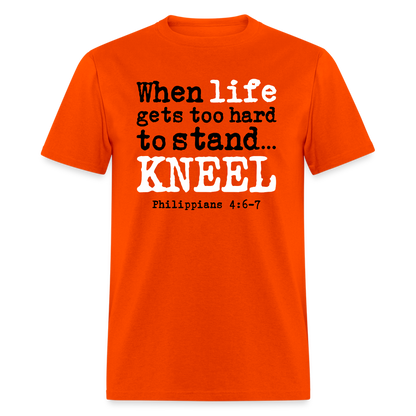 Kneel - orange