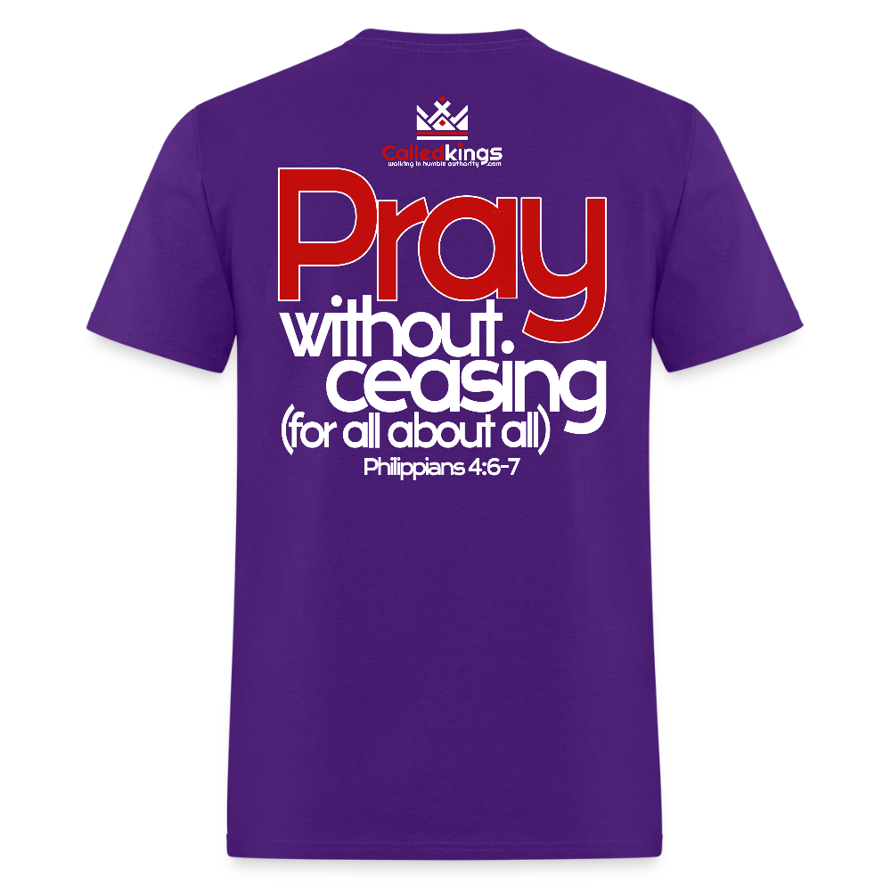 WTBSF? Pray Without Ceasing - purple