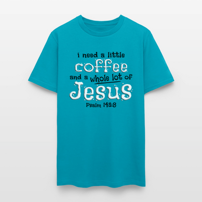Coffee & Jesus - turquoise