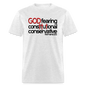 God Fearing Constitutional Conservative - light heather gray