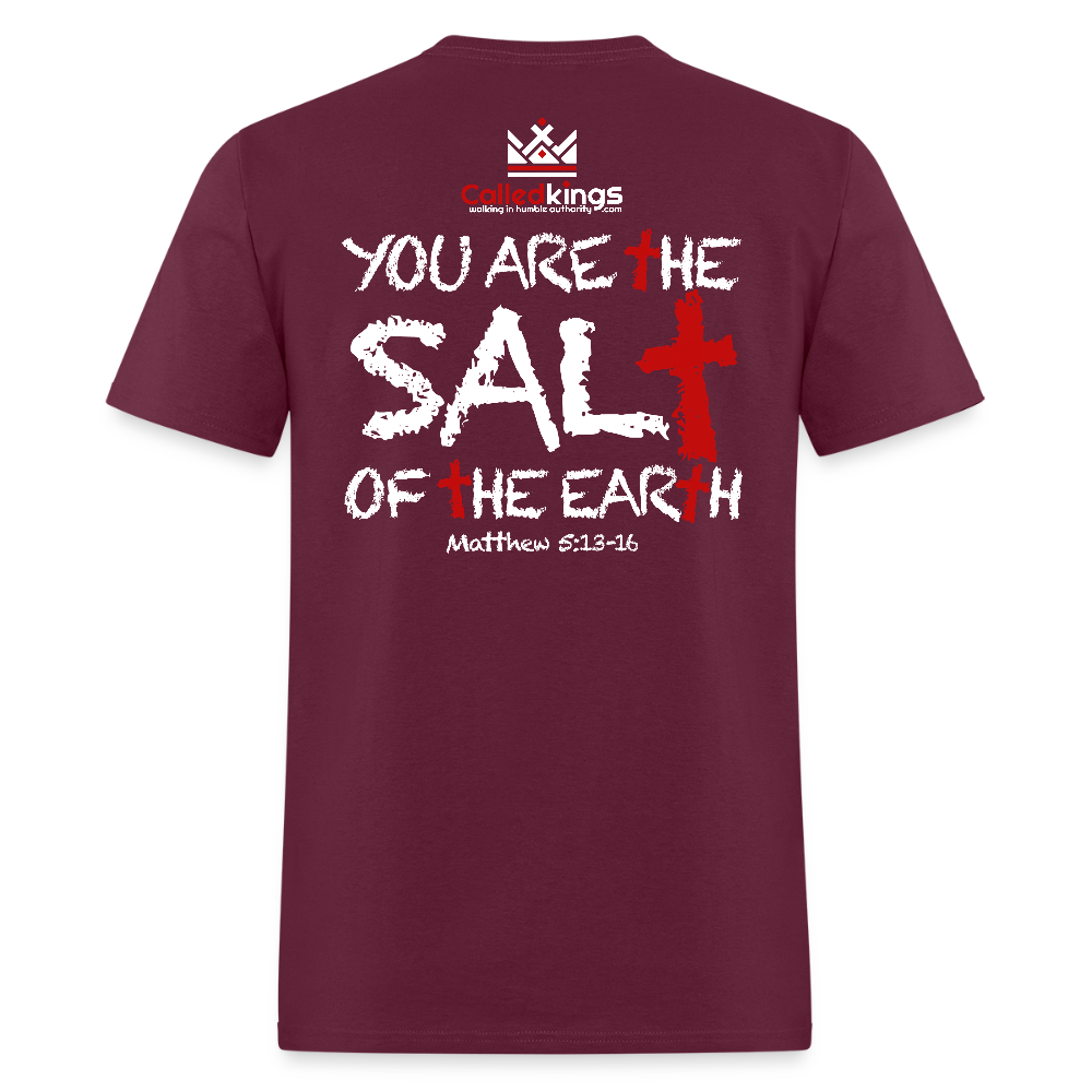 Salty - burgundy