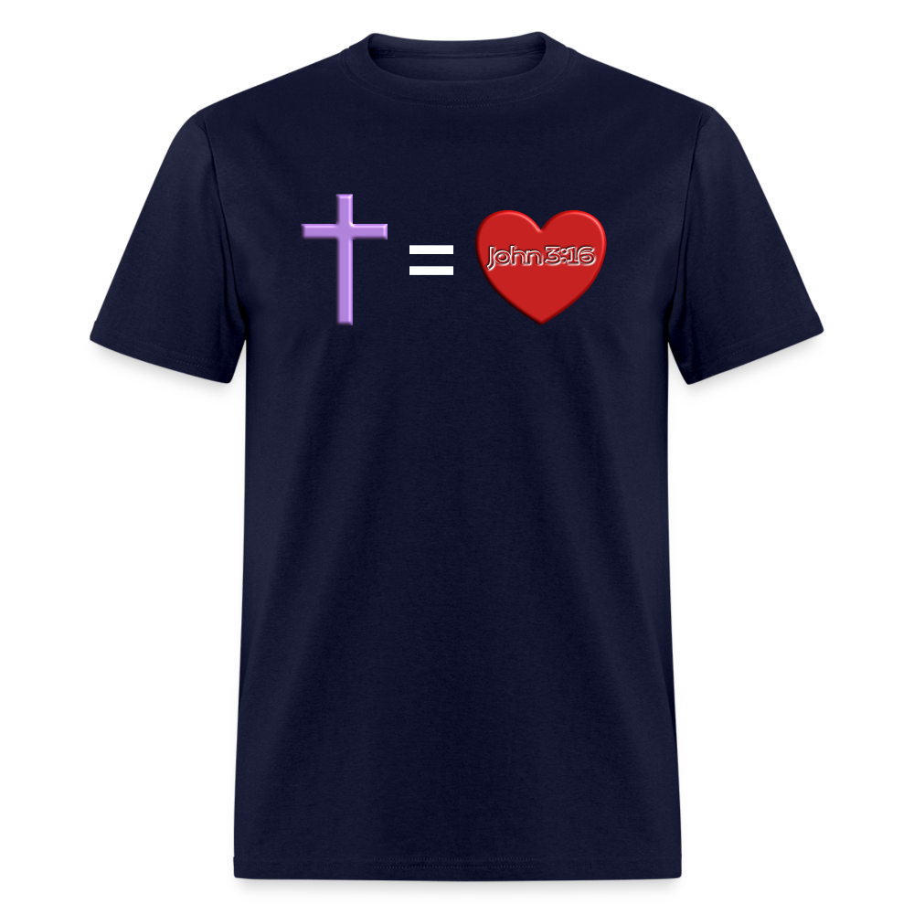 Cross = Love - navy