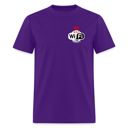 Jesus Strong Wireless Connection - purple